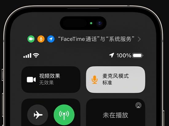 平桥苹果授权维修网点分享iPhone在通话时让你的声音更清晰 